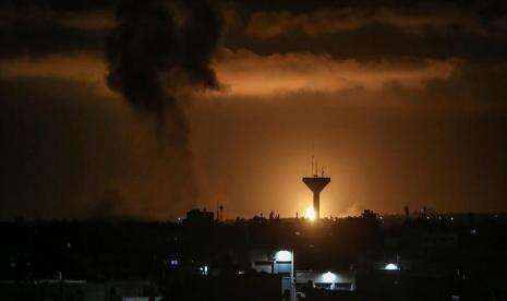 Israel Kembali Serang Jalur Gaza