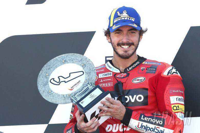 Bagnaia Lega Usai Rebut Kemenangan Pertamanya di MotoGP
