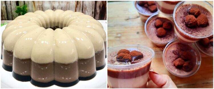 9 Resep puding tiramisu, enak, lembut, dan rasanya jempolan