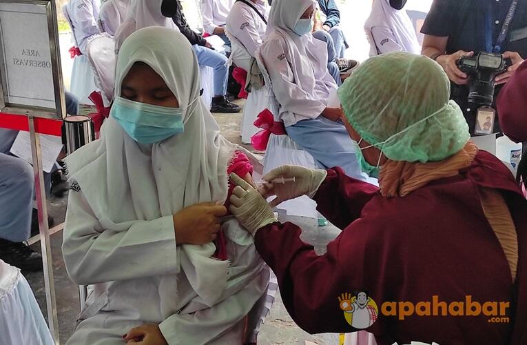 Masuk Daerah Epicentrum, BIN Kaltim Kembali Gelar Vaksinasi Pelajar di Balikpapan