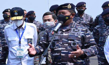 KSAL: TNI AL Sudah Vaksin 1 Juta Orang di Indonesia
