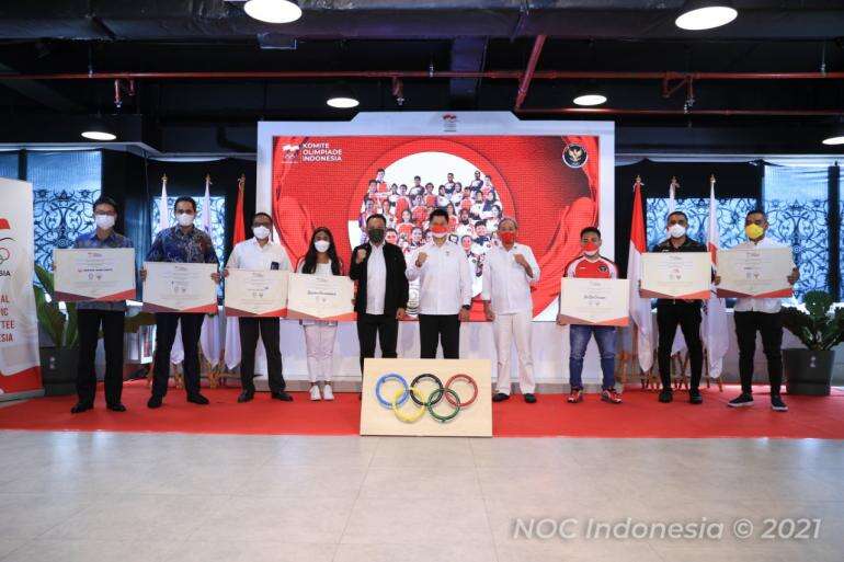 NOC Apresiasi Para Sponsor Kontingen Indonesia Di Olimpiade Tokyo