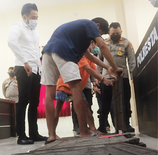Demi Sabu, Pemuda Ini Curi Penutup Drainase Kawasan Bisnis Cakranegara