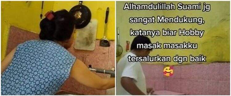 Hasilnya bikin takjub, ibu ini makeover dapur dengan modal Rp 60 ribu