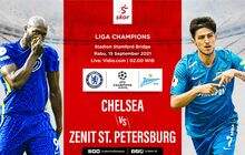 Link Live Streaming Chelsea vs Zenit St Petersburg di Liga Champions
