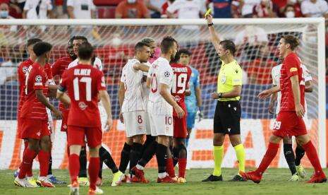Dihujani Penalti, Sevilla Lawan Salzburg Hanya Berakhir 1-1