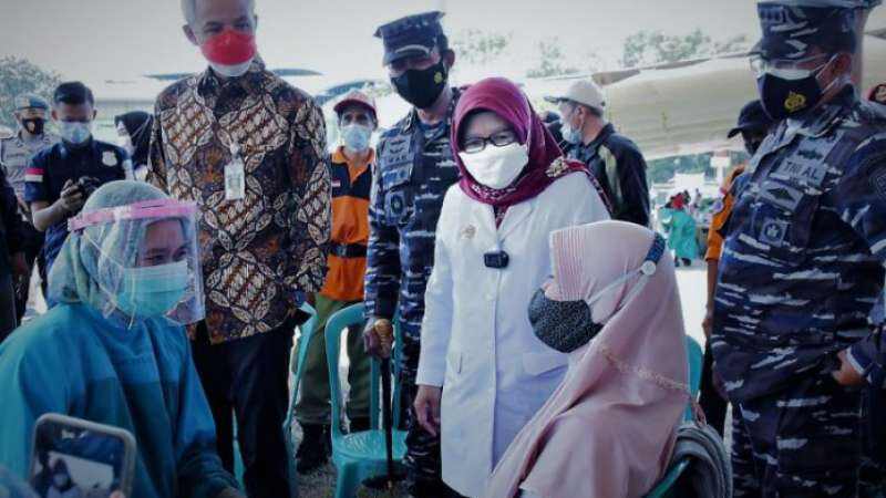 Vaksinasi Dosis I Belum 50 Persen, PPKM di Kabupaten Tegal Naik Lagi ke Level 3