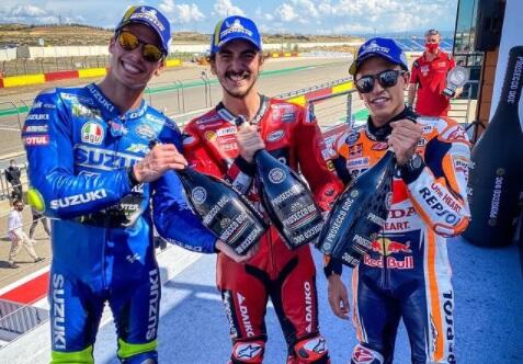 Bagnaia Kalahkan Marc Marquez di MotoGP Aragon 2021, Bos Ducati: Dia Punya Mental Juara!