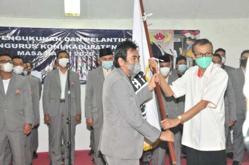 Pengurus KONI Kabupaten Lebak Periode 2020-2024 Dikukuhkan; Sebelas Atlet Langsung Dikirim ke Papua