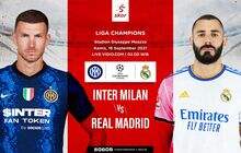 5 Duel Ikonik Inter Milan vs Real Madrid, Termasuk Gelar Pertama Nerazzurri di Liga Champions