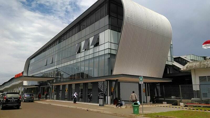 Bikin Pangling, Stasiun Cisauk Kini Keren Banget Kayak Airport