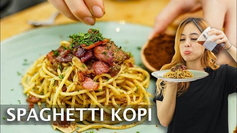 Cara Membuat Pasta Unik Spaghetti Kopi ala Chef Stefani Horison!