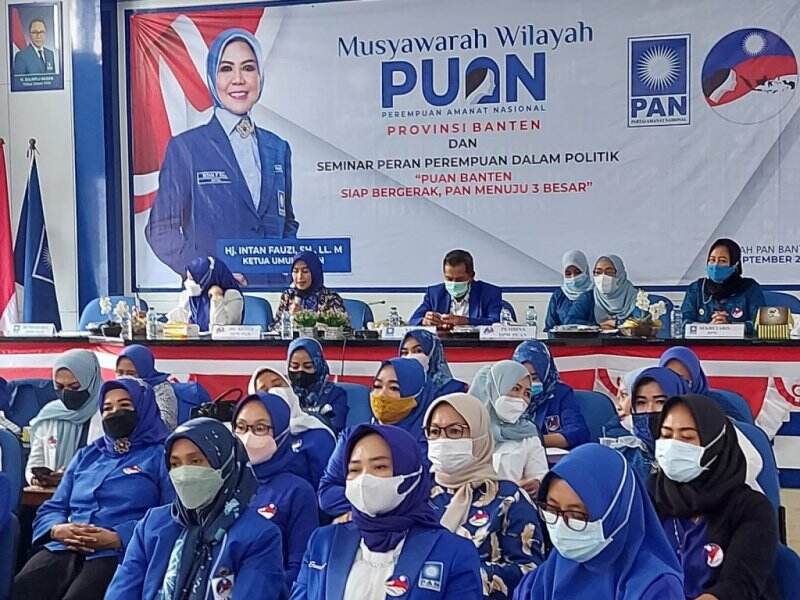 Geliat PAN Semakin Kuat Menuju Tiga Besar Setelah Ade Jumaiyah Pimpin PUAN Banten 2021-2026