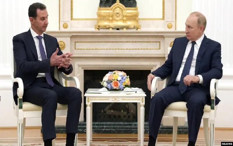 Putin dan Assad Gelar Pembicaraan Soal Kawasan Pemberontak