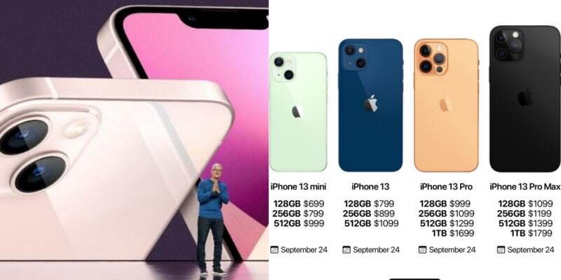 Spesifikasi Lengkap Daftar Harga iPhone 13 yang Siap Rilis, Ada Versi Memory 1TB Gaes