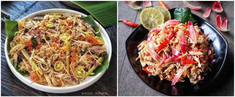 9 Resep ayam suwir kecombrang, wangi dan gurih bikin nagih