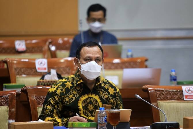 ICW Minta Presiden Evaluasi Firli Bahuri Cs yang Buat Gaduh KPK