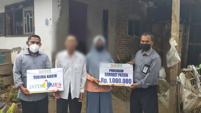 Gandeng JatimTIMES, BMH Beri Bantuan Remaja yang Alami Kelamin Ganda