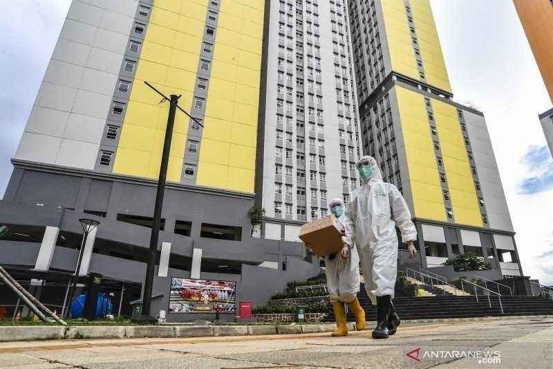 Berita Gembira Semoga Segera Bebas Wabah, 532 Pasien Covid-19 Masih Jalani Rawat Inap di Wisma Atlet