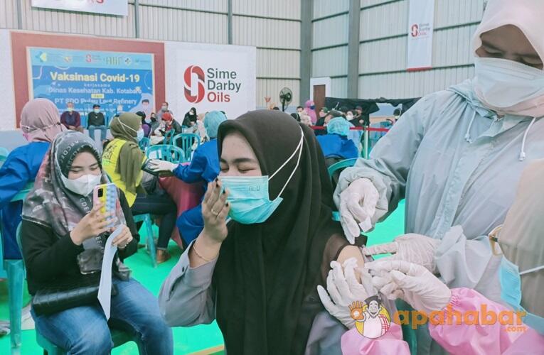 Sukseskan Program Pemerintah, SDO-Dinkes Kotabaru Gelar Vaksinasi