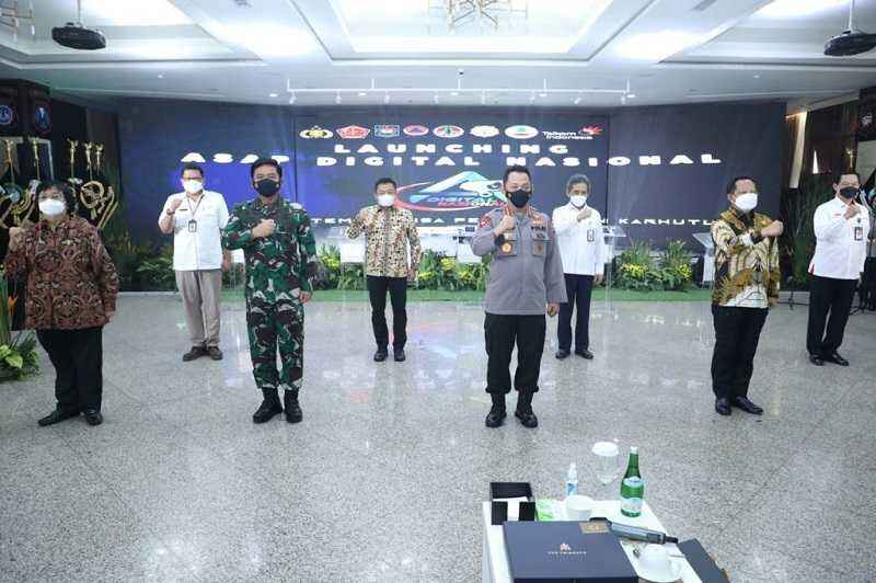Mantap Sangat Membantu, Panglima TNI Sambut Baik Aplikasi ASAP Digital Sebagai Inovasi Penanganan Karhutla