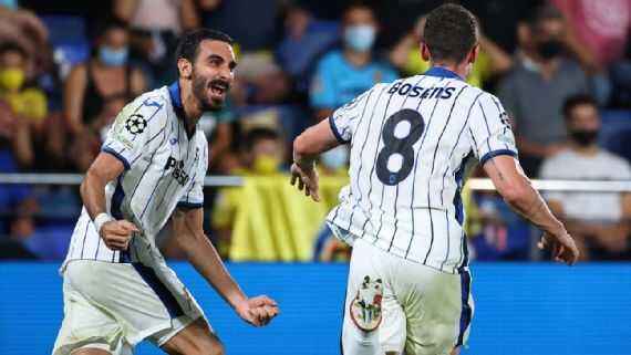 Gosens Bawa Atalanta Imbangi 10 Pemain Villarreal