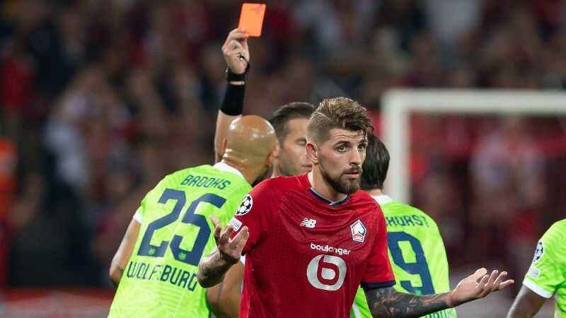 Lille Ditahan Imbang Oleh 10 Pemain Wolfsburg