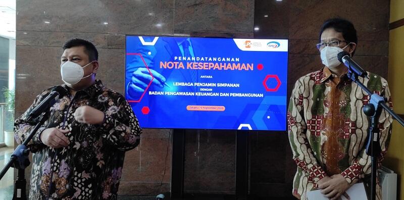 Jaga Stabilitas Keuangan di Masa Pandemi, BPKP dan LPS Teken MoU Tata Kelola Penjaminan Simpanan Nasabah