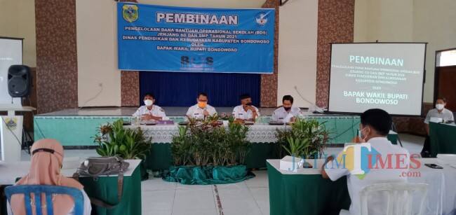 Rawan Penyelewengan, Kepala Sekolah di Bondowoso Diwanti-Wanti Tak Salahgunakan Dana Bos