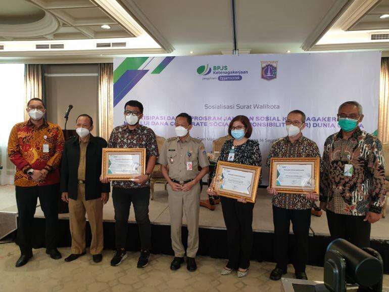 Lindungi Pekerja Rentan, BP Jamsostek Ajak Perusahaan Sisihkan CSR