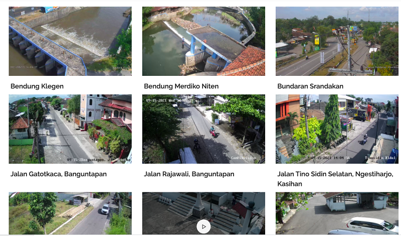 Bagi yang Kangen Bantul, Ini 28 CCTV Bisa Pantau Desamu Live