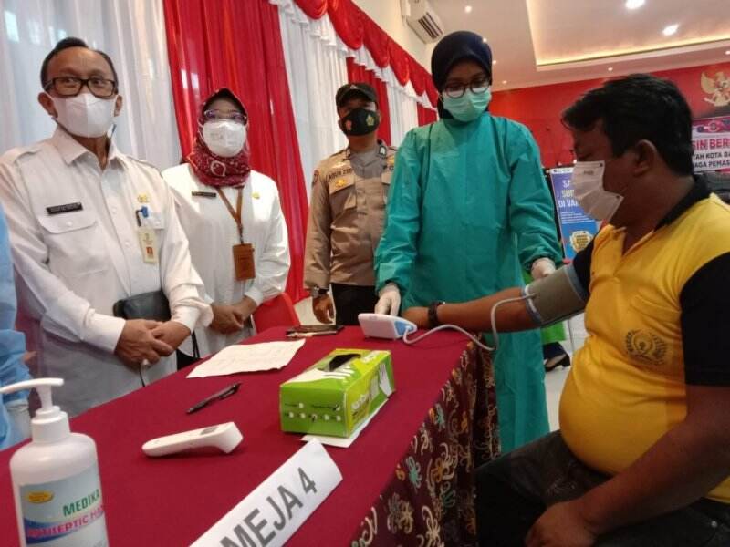 Warga Binaan Lapas Balikpapan Terima Ratusan Dosis Vaksin Covid-19