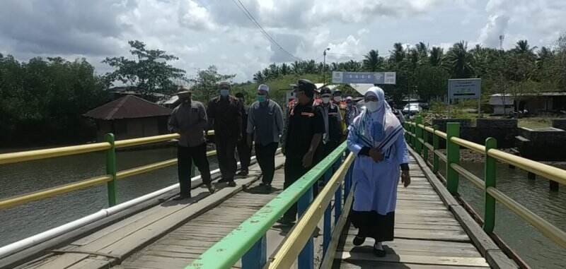 Dewan Lobar Gandeng Pusat Perbaiki Jembatan Pantai Cemara