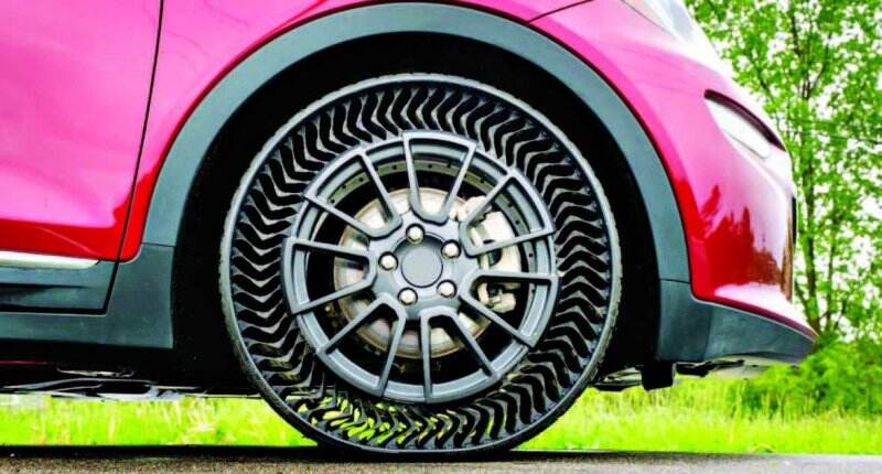 Michelin Ciptakan Ban Mobil Antikempes