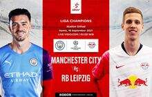 Link Live Streaming Manchester City vs RB Leipzig di Liga Champions
