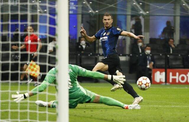 Inter Milan vs Real Madrid Sama Kuat di Babak Pertama