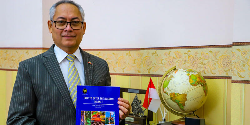 KBRI Moskow Rilis Buku Akses Pasar Rusia Bagi Pebisnis Indonesia