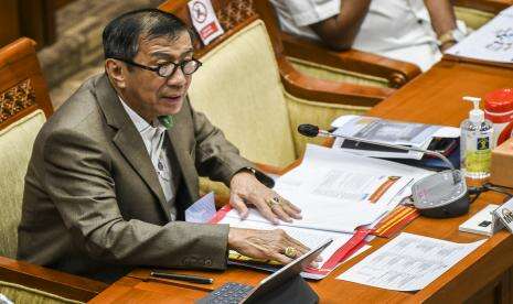 Menkumham: RUU Ibu Kota Negara Tunggu Surpres Jokowi