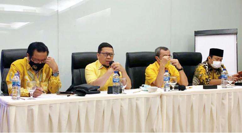 Gelar Rakor Bareng DPP Golkar Riau Panaskan Mesin