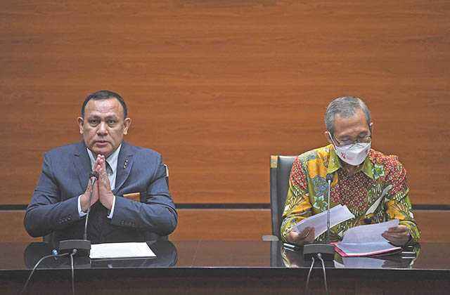 56 Pegawai KPK Dipecat