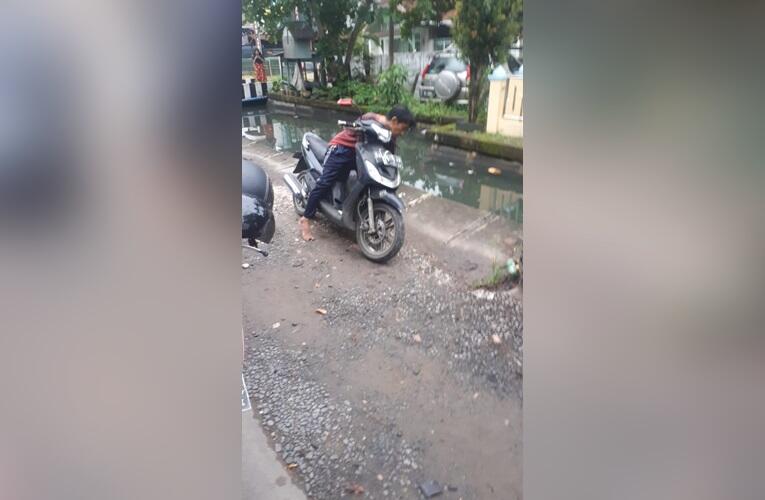 Geger, Pria Belitung Darat Banjarmasin Ditemukan Tak Bernyawa di Atas Motor