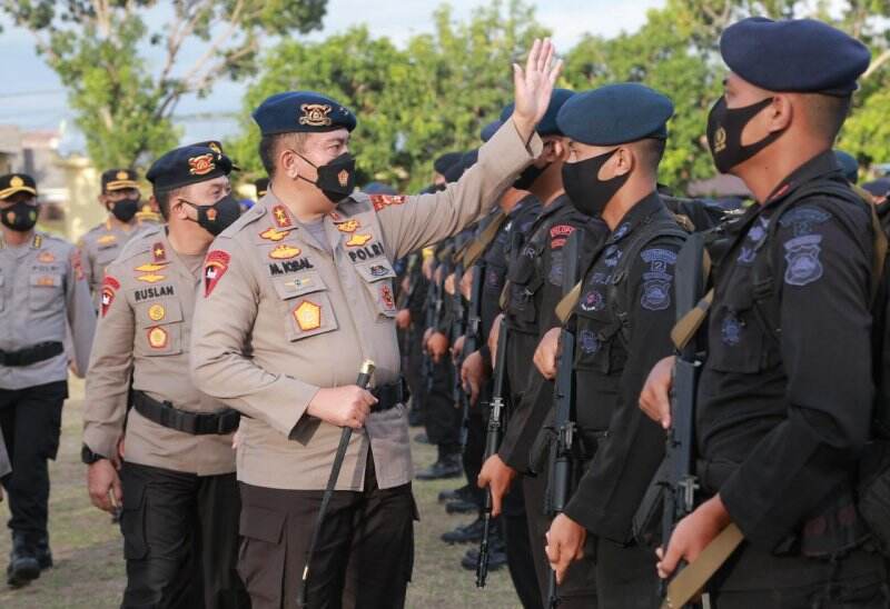 Ikut Amankan PON, Polda NTB Kirim 201 Personel Brimob ke Papua