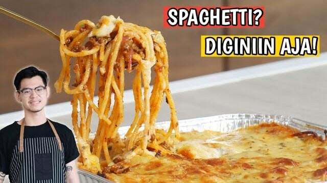 Mudah dan Lezat, Intip Resep Baked Spaghetti Bechamel Sauce