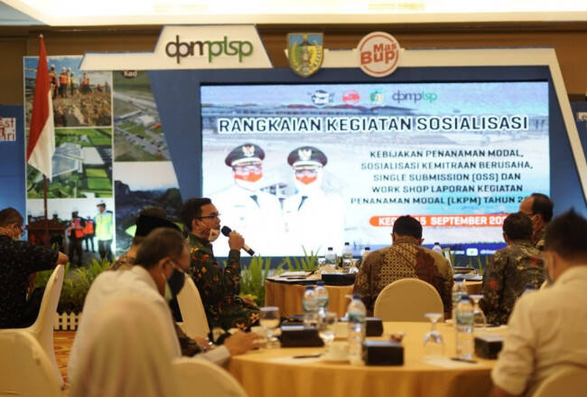 Dorong Pemulihan Ekonomi, Pemkab Kediri Gelar Sosialisasi Kebijakan Penanaman Modal