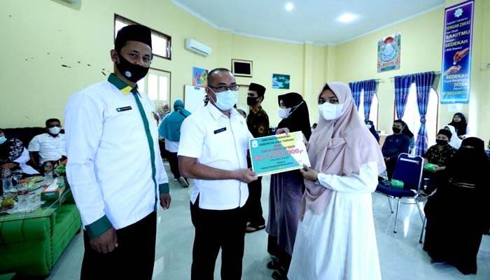 Baitul Mal Tamiang Salurkan ZIS Untuk 5.886 Mustahik, Juga Bantu Modal Usaha