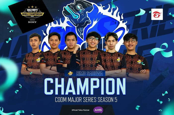 Rimo Sadewa Resmi Keluar Sebagai Pemenang COD Mobile Major Series Season 5!