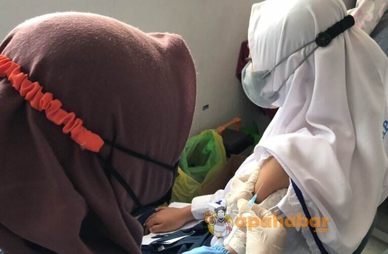 Vaksinasi Pelajar Banjarmasin Dimulai, Banyak Orang Tua Takut