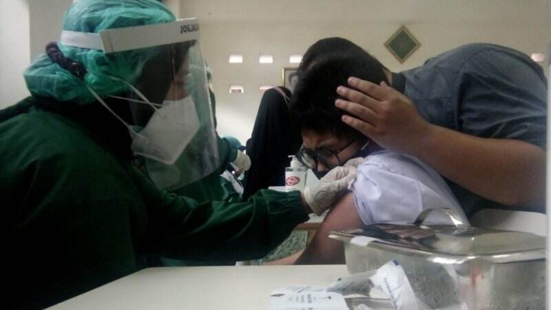Vaksinasi Pelajar SMP di Kulonprogo Capai 90 Persen