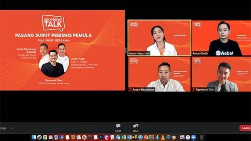 Pebisnis Pemula Merapat! ShopeePay Talk Beberkan Kiat Meminimalisasi Kegagalan di Awal Usaha, Apa Saja?