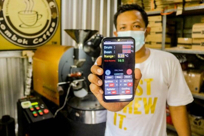 Hebat, Ada Mesin Kopi Berbasis Android